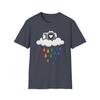 Rainbow Rain Camera T-Shirt