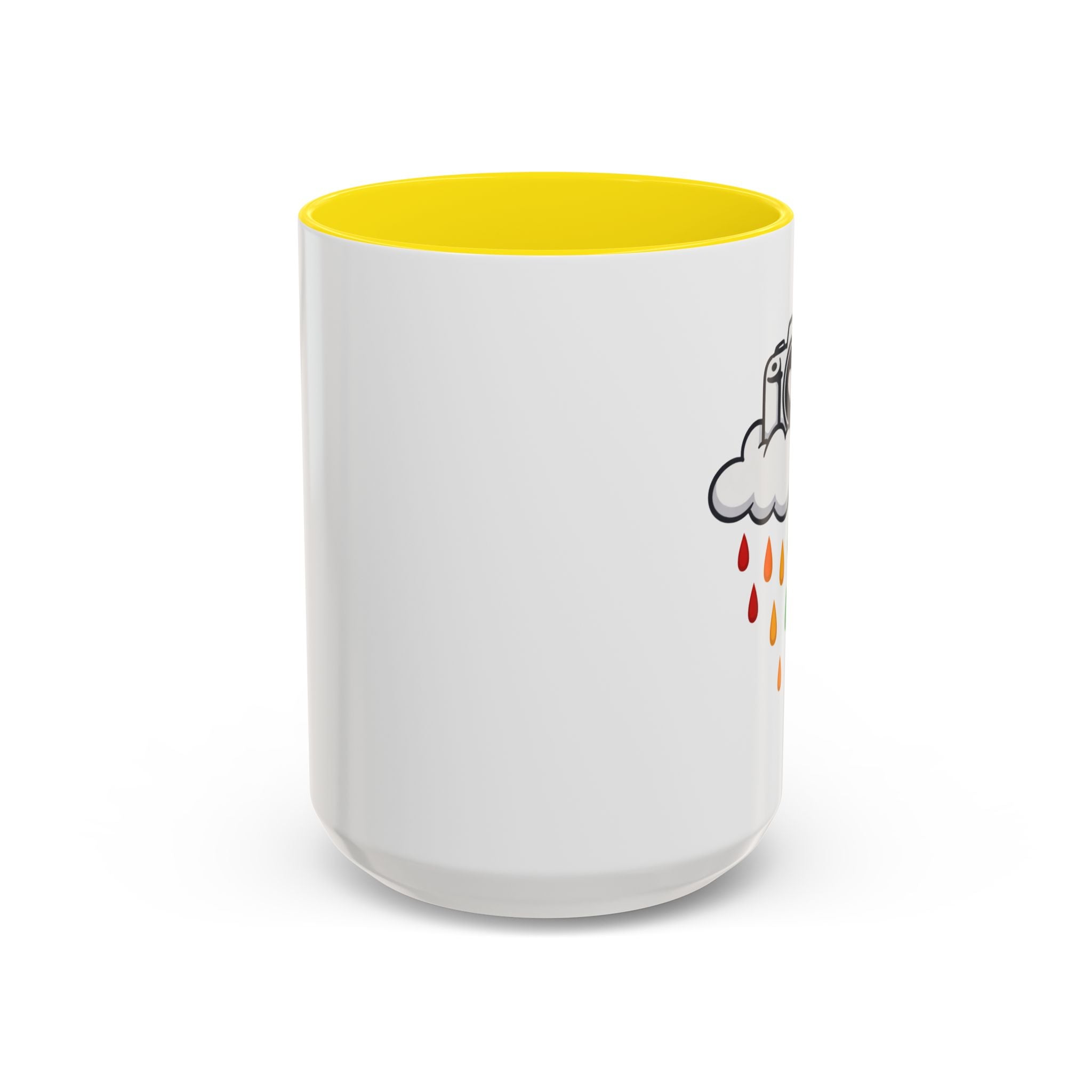 Rainbow Camera Coffee Mug — Photography Lover Accent Mug (11/15oz)
