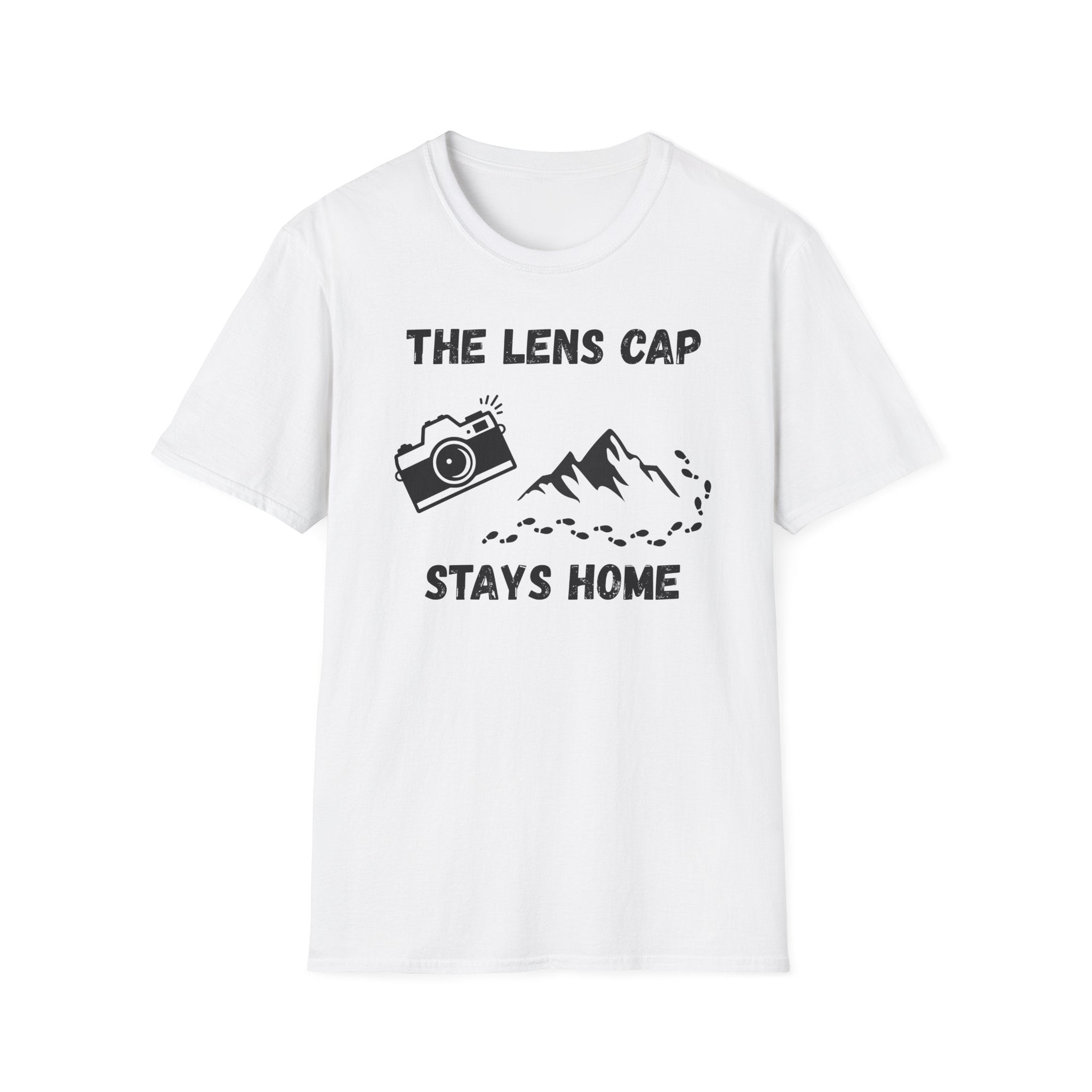 The Lens Cap Stays Home T-Shirt