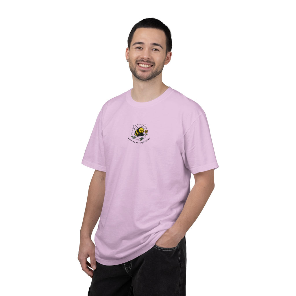 Buzzing Photographer Embroidery T-Shirt