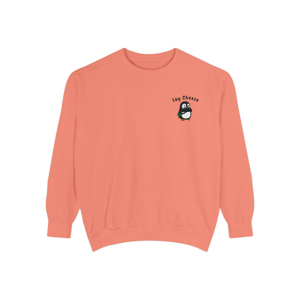 Say Cheese Penguin Sweatshirt