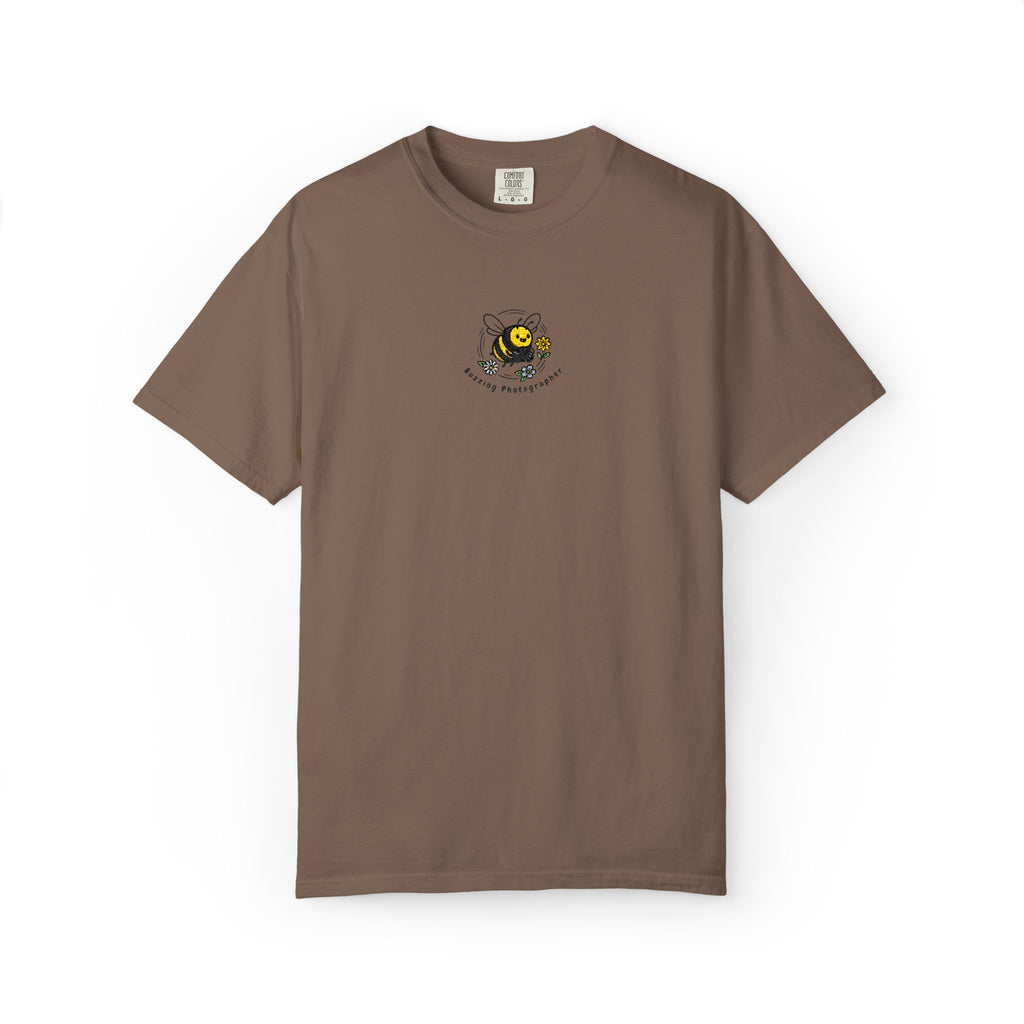 Buzzing Photographer Embroidery T-Shirt