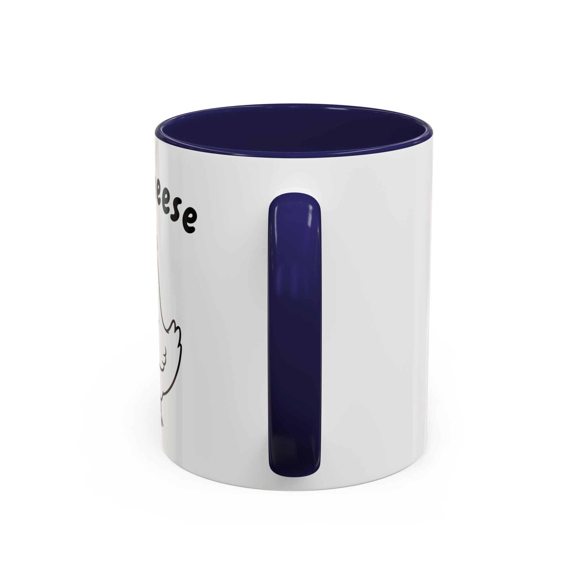 Chicken With Camera Accent Coffee Mug (11, 15oz)