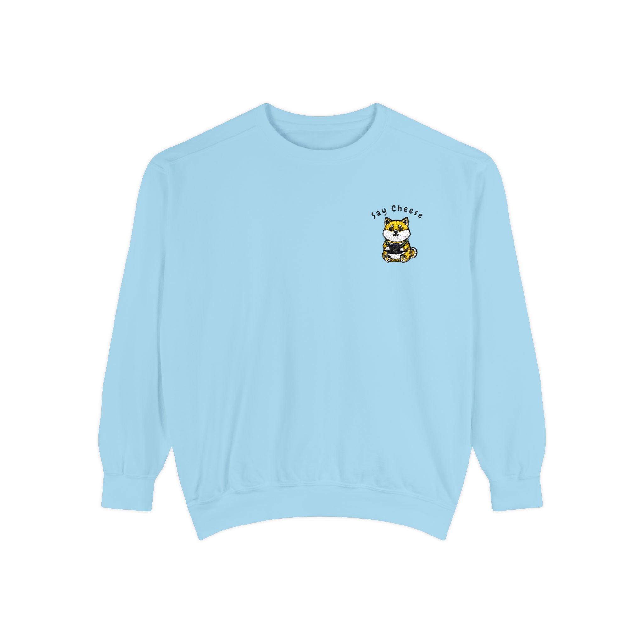 Say Cheese Shibu Inu Dog Sweatshirt