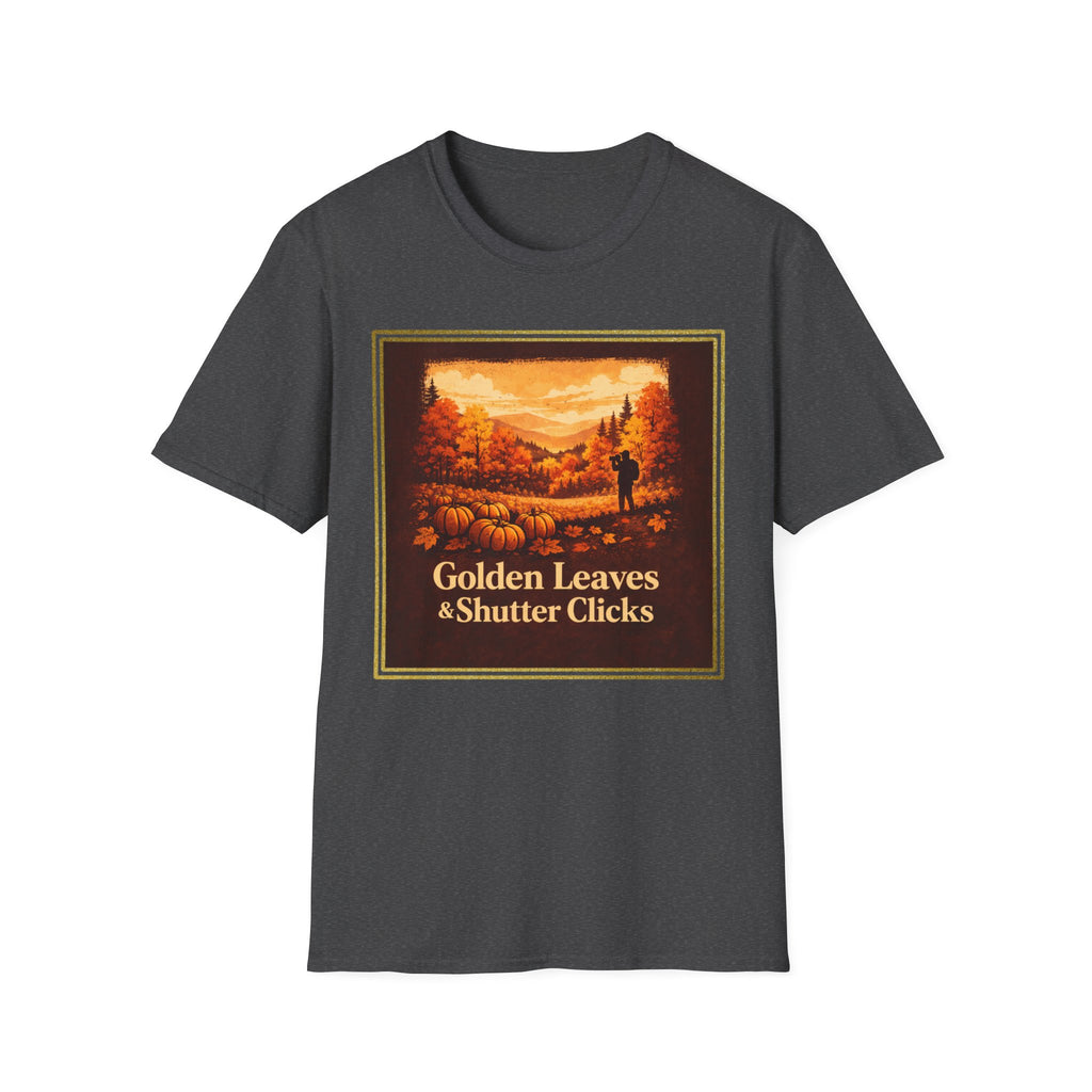 Golden Leaves & Shutter Clicks T-Shirt