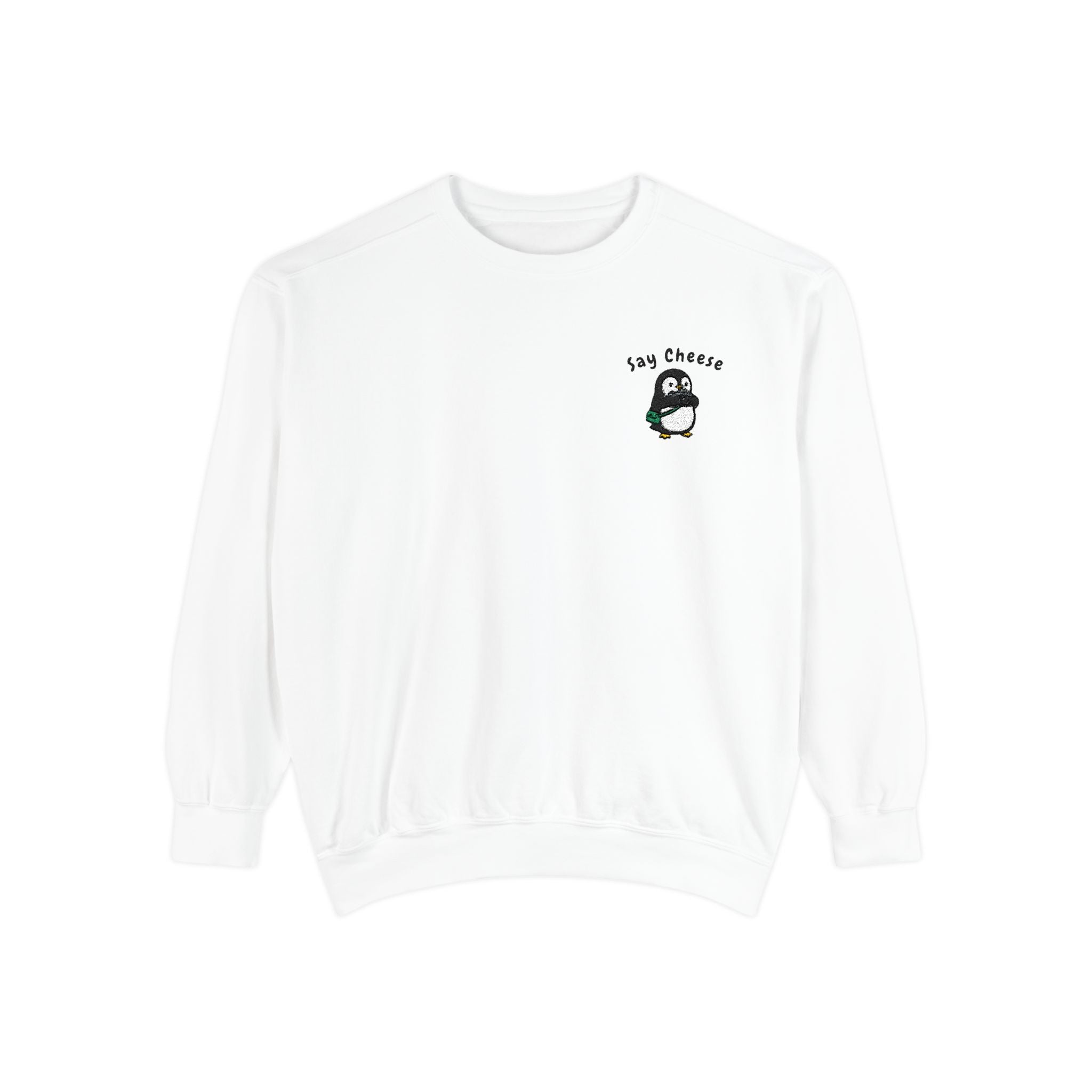 Say Cheese Penguin Sweatshirt