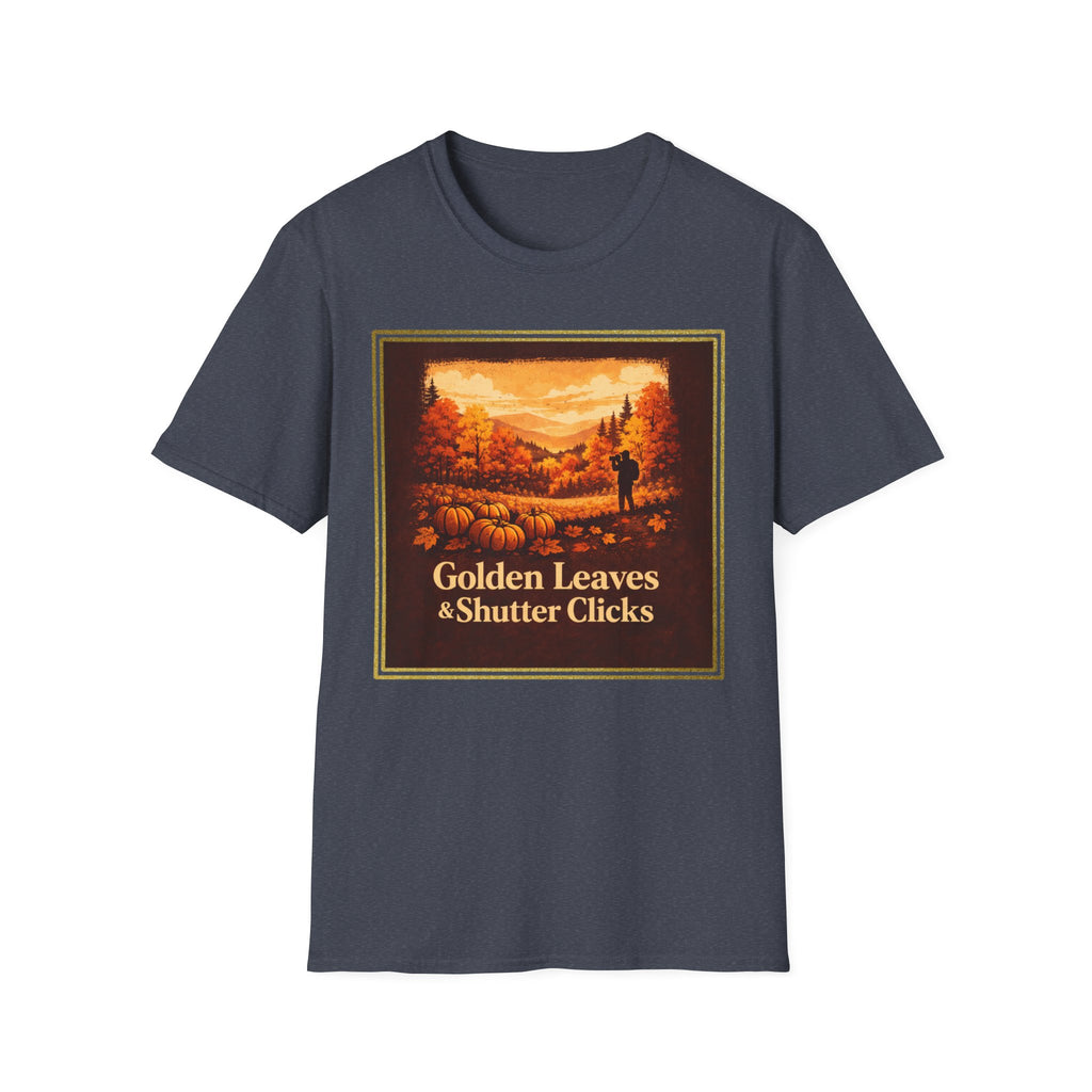Golden Leaves & Shutter Clicks T-Shirt