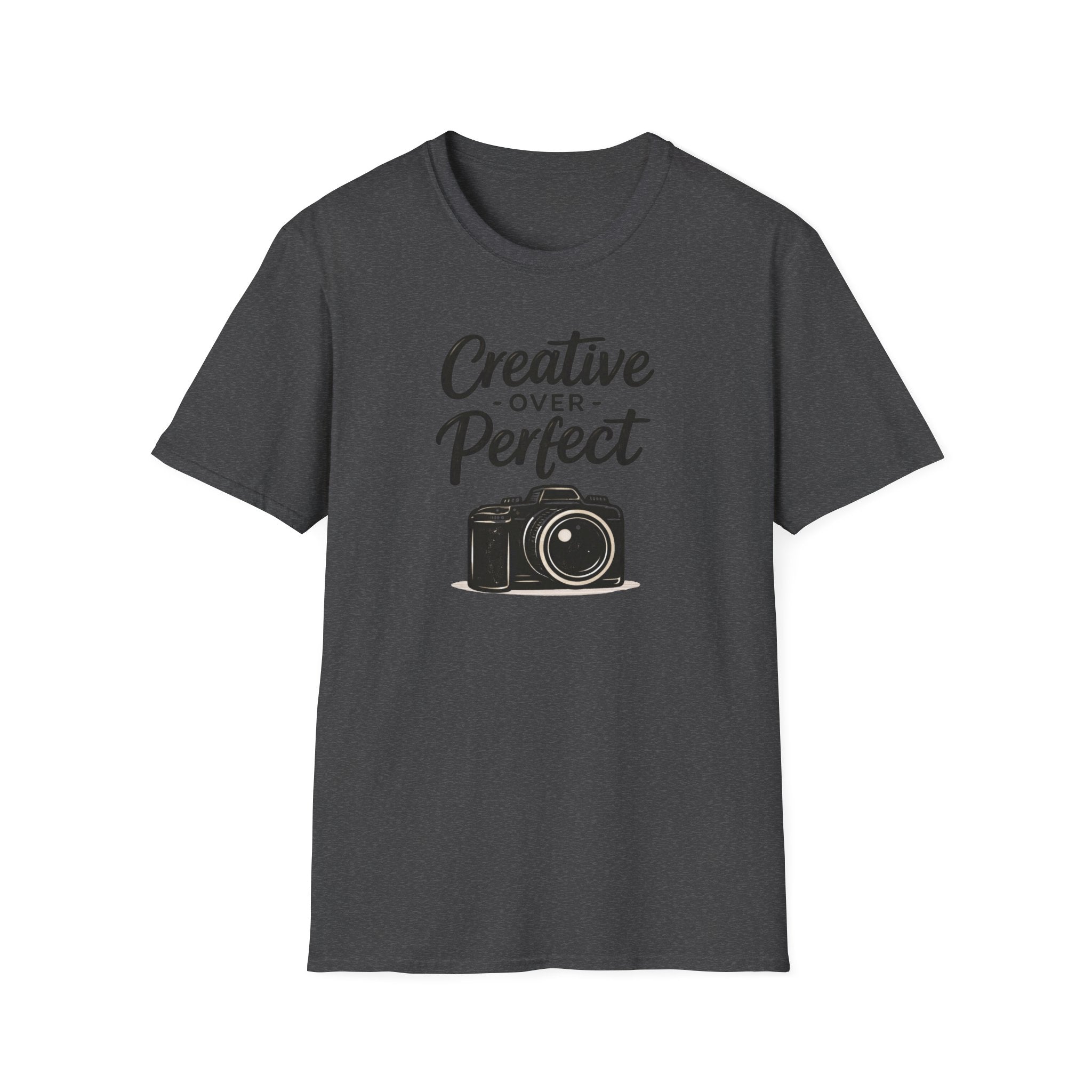 Creative Over Perfect Camera T-Shirt