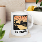 "SERENE" Coffee Mug, (11oz, 15oz)