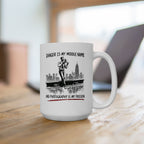 Charles Ebbits Inspired Design 'Danger Is My Middle Name And Photography Is My Passion’ Coffee Cup (11oz/15oz)