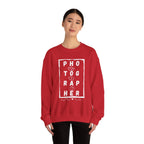 Photographer Graphic Crewneck Sweatshirt