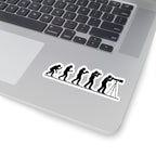Chicken with Camera Kiss-Cut Sticker — Cute Photographer Chick Sticker for Laptops, Journals, and Gifts