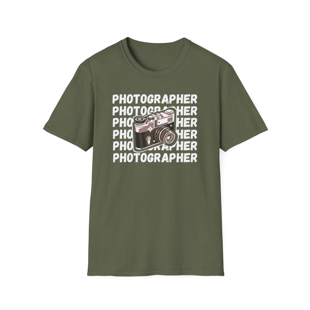 Photographer Vintage Camera T-Shirt
