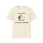 Duck Photographer T‑Shirt — "Just a moment, let me take a quackshot" Cute Animal Photography Tee