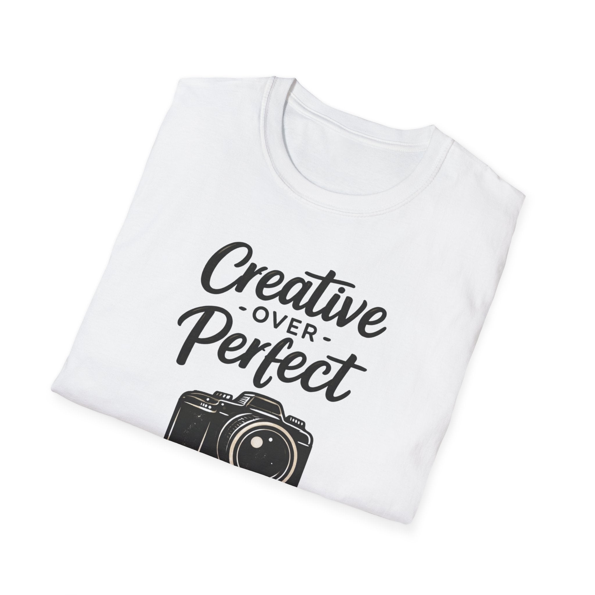 Creative Over Perfect Camera T-Shirt