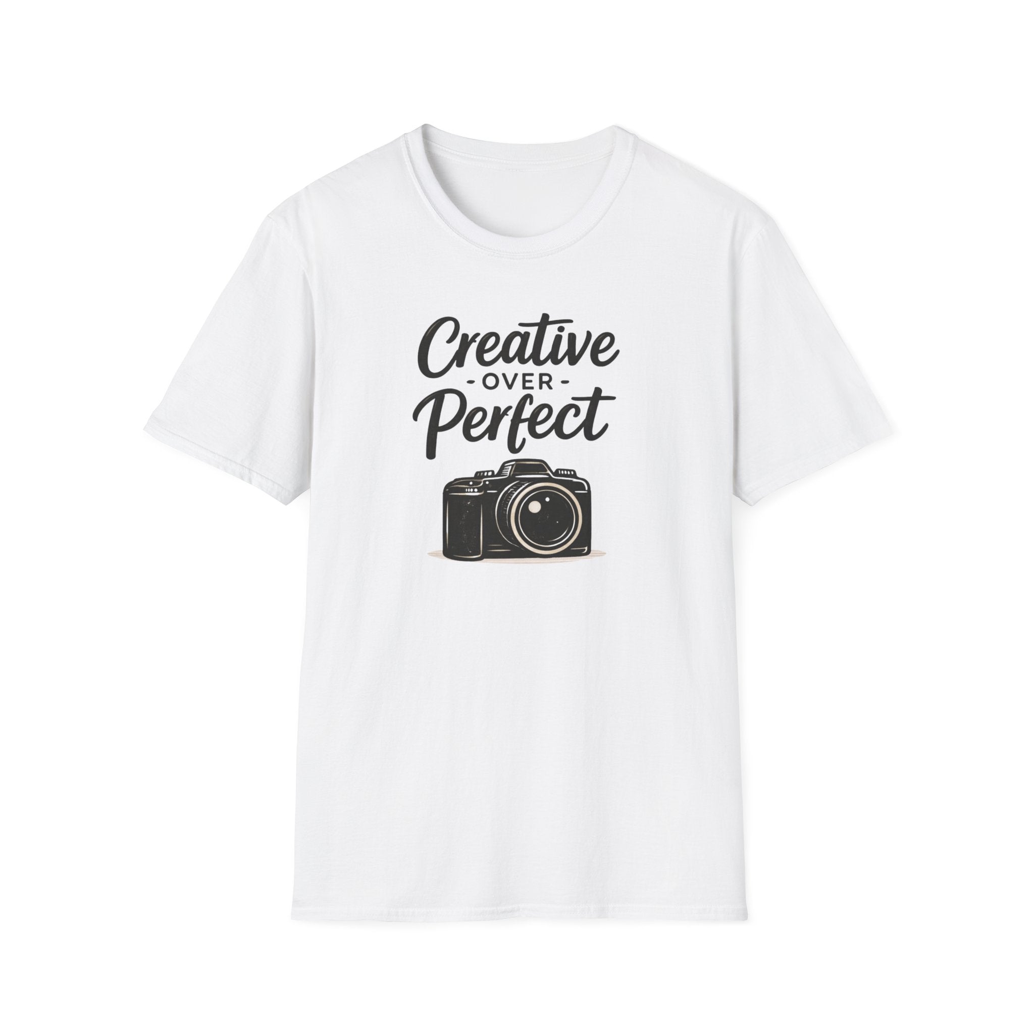 Creative Over Perfect Camera T-Shirt