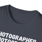 Photographer Vintage Camera T-Shirt