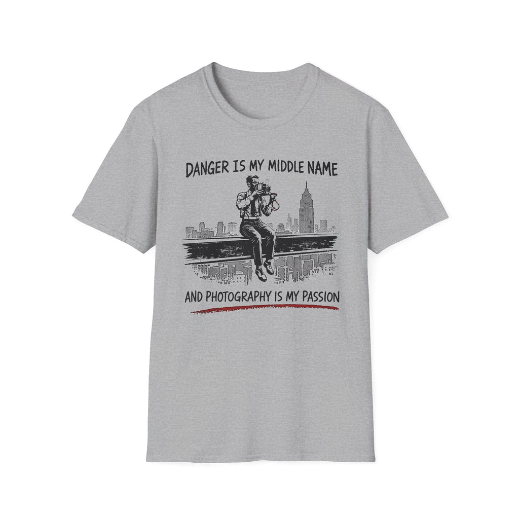 Danger Is My Middle Name and Photography Is My Passion T-Shirt