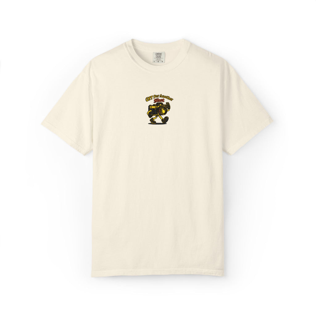 Off For Another Shot Embroidery T-shirt