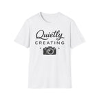 Quietly Creating Camera T-Shirt