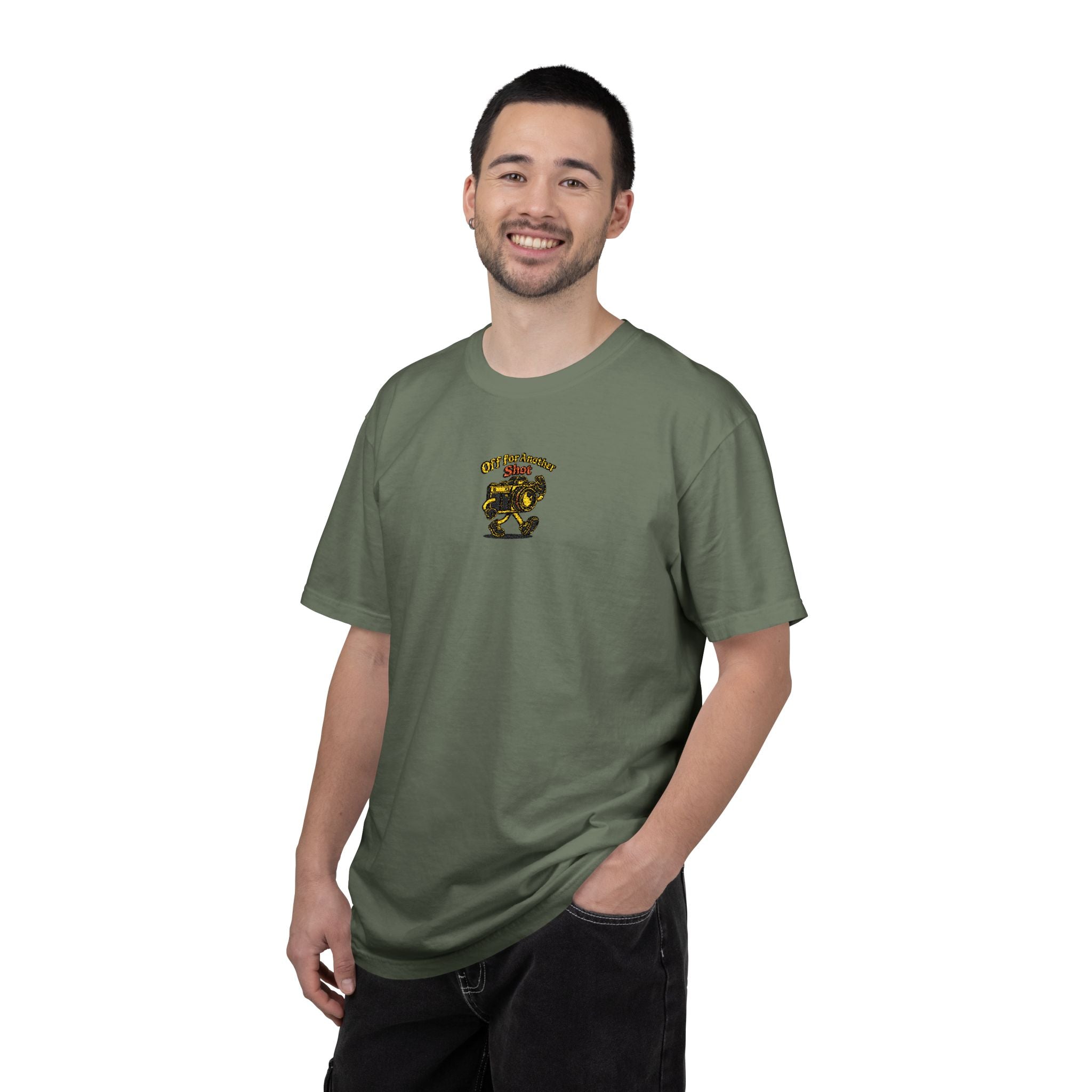 Off For Another Shot Embroidery T-shirt