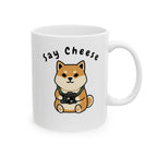 Corgi Ceramic Mug — Cute Sitting Dog Coffee Cup (11oz & 15oz)