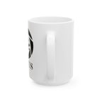 Ceramic Mug — Forest Ranger Silhouette Coffee Mug (11oz/15oz)