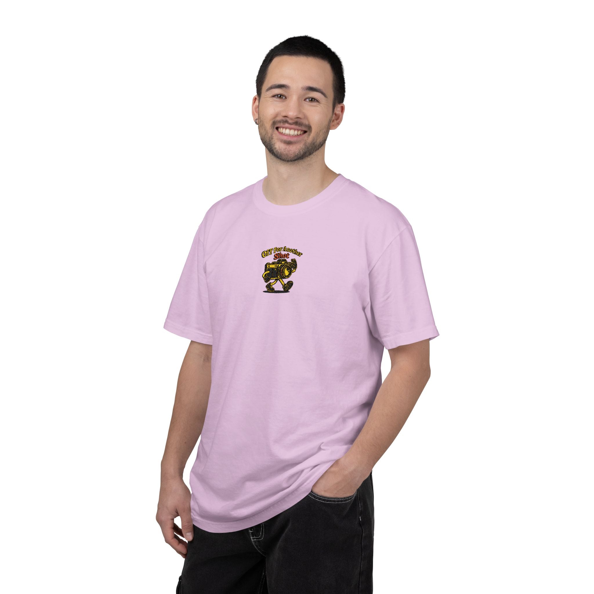 Off For Another Shot Embroidery T-shirt