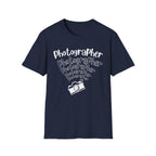 Photographer Camera Retroscript Graphic T‑Shirt