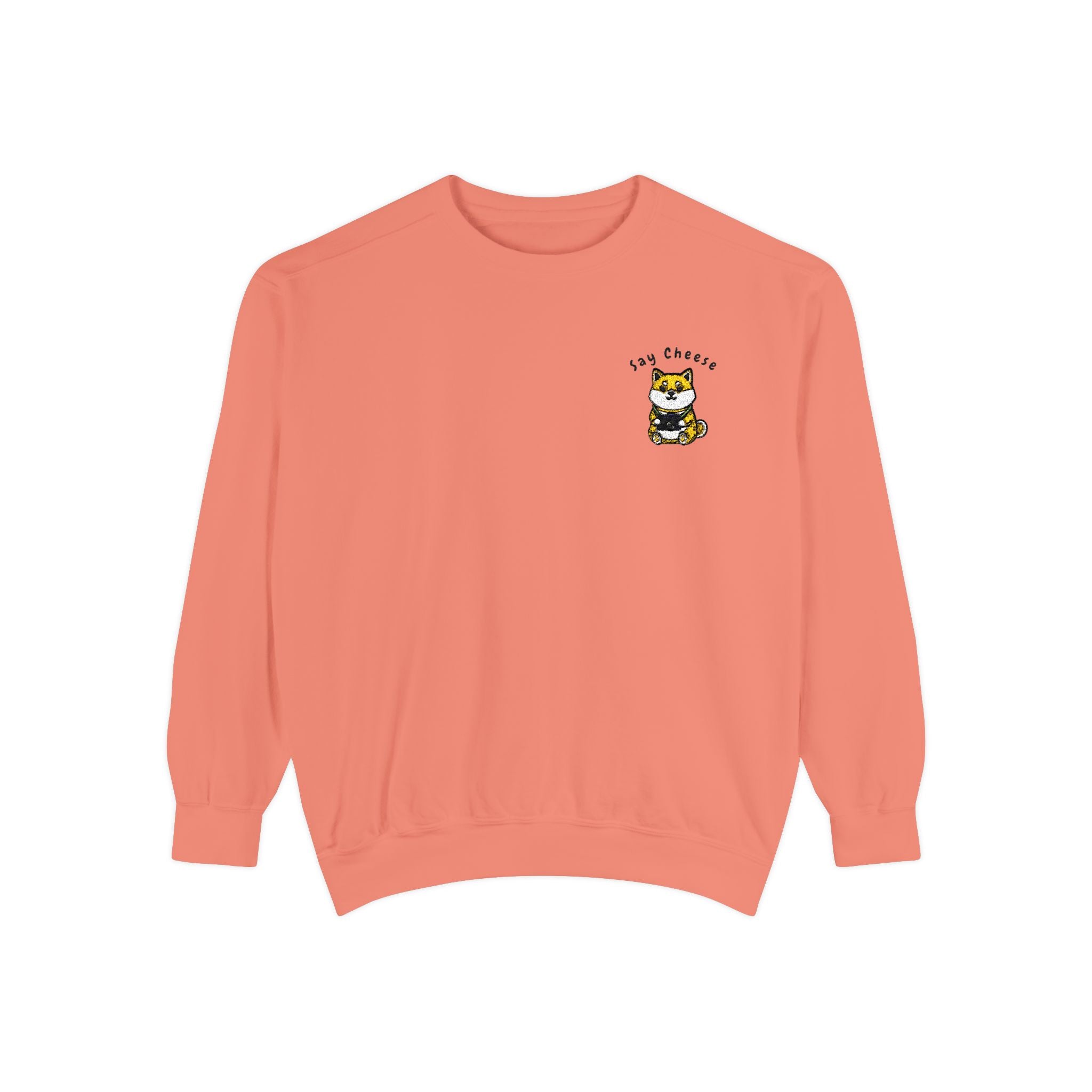Say Cheese Shibu Inu Dog Sweatshirt