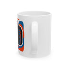 Northwest Coast Style Ceramic Mug — Bold Raven Art Coffee Cup (11oz/15oz)